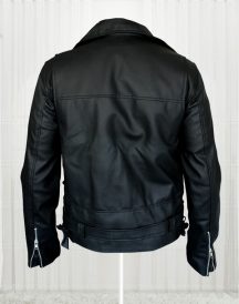 Arnold Schwarzenegger Terminator Movie Biker Black Leather Jackets Arnold Schwarzenegger Terminator Movie Biker Black Leather Jackets