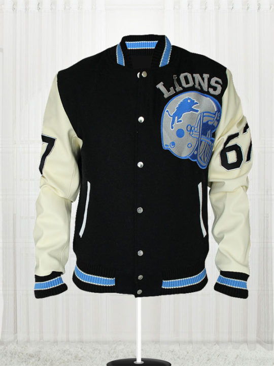 Axel Foley Eddie Murphy Detroit Lions Jacket - Stars Jackets