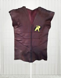 Batman Arkham City Gaming Robin Leather Vest