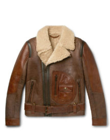 Belstaff By Danescroft Trimmed Shearling Jacket