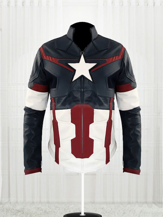 Chris Evans Jacket | Captain America Jacket - Stars Jackets