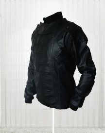 Captain America Elegant Sebastian Stan Bucky Vest Jacket For Men