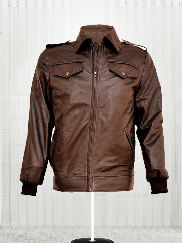 The Avengers Captain America Steve Rogers Leather Jacket