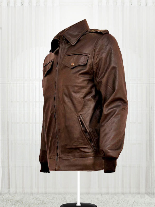 The Avengers Captain America Steve Rogers Leather Jacket