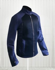 Captain America Steve Rogers Blue Cotton Jacket