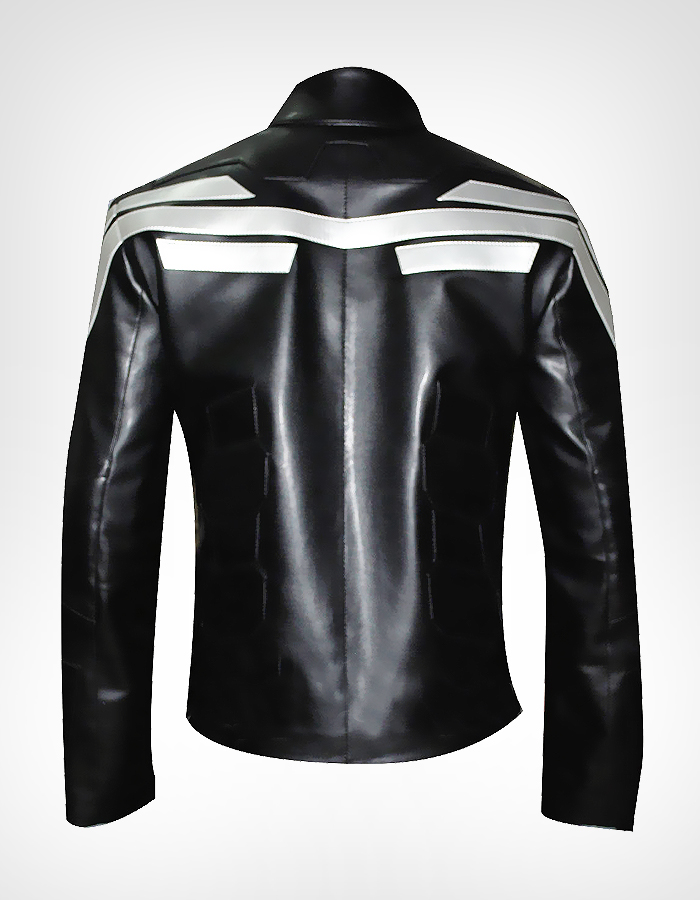 Captain America Winter Soldier Blue Jacket