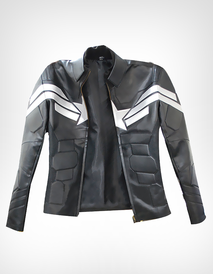 Captain America Winter Soldier Blue Jacket