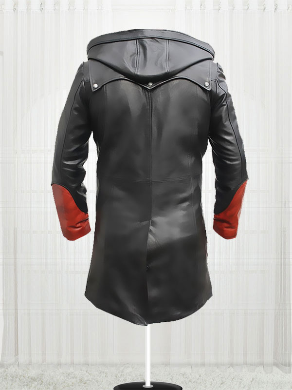 Devil May Cry Red & Black Authentic leather Jacket