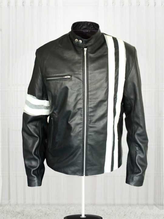 San Francisco John Tanner Game Driver Jacket Stars Jackets Driver San Francisco Game John Tanner Leather Men S Jacket