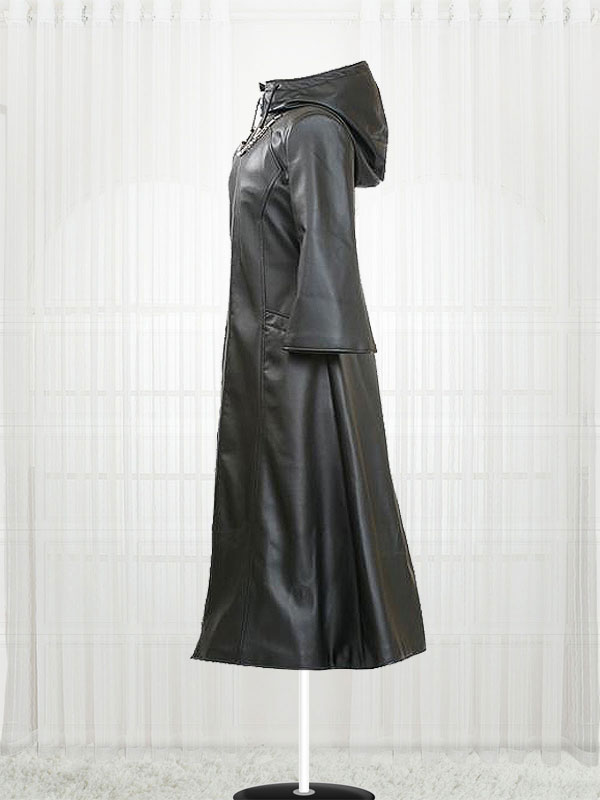 Black Enigma Organization XIII Game Trench Coat