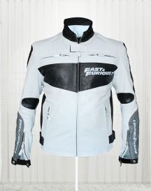 Fast And Furious 7 Vin Diesel White Jacket For Men