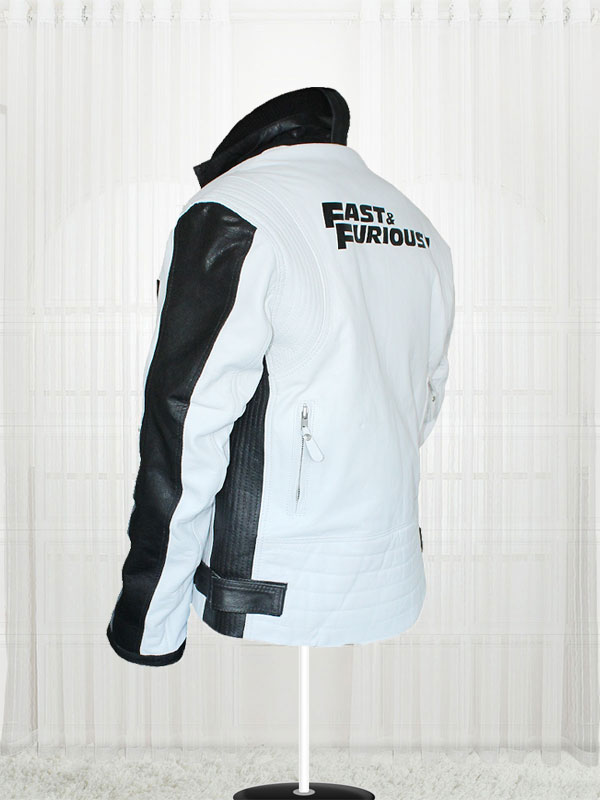 Fast And Furious 7 Vin Diesel White Jacket For Men
