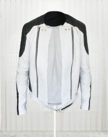 Justin Bieber Caesars Palace leather jacket