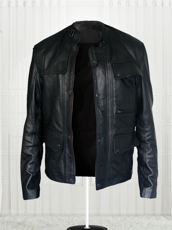 Magnificent Terminator Genisys T800 Arnold Black Jacket