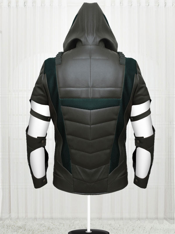 New Green Arrow Oliver Queen Season 4 Jacket
