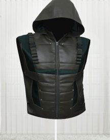 New Green Arrow Oliver Queen Season 4 Vest For Men's