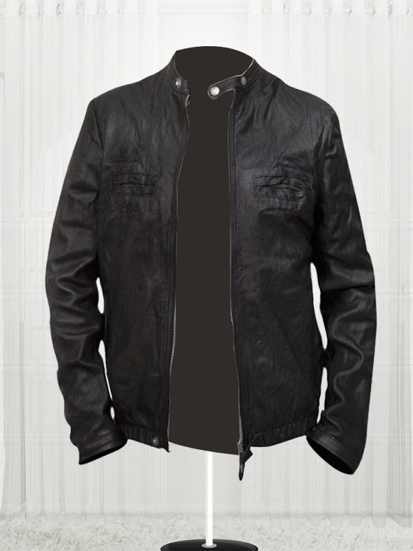 Brown Oblow 17 again Leather Jacket