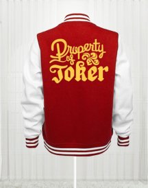 Property Of Joker Harley Quinn Letterman Jacket