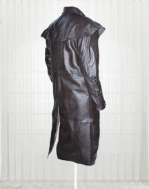 Real leather Ron Perlman Hellboy coat jackets