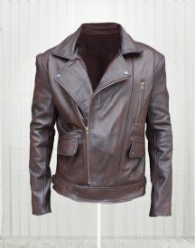 Season Two True Detective Taylor Kitsch Leather Jacket