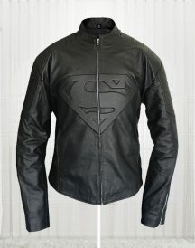 Smallville Superman Men’s Black Leather Jackets