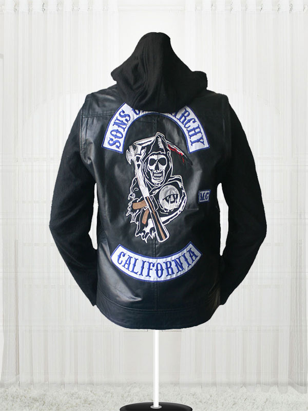 Genuine Mens Sons Of Anarchy Leather Jacket