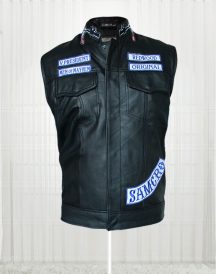 Sons of Anarchy Men Leather Vest