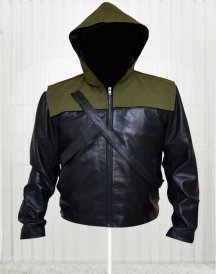 Stephen Amell Arrow Hoodie Jacket