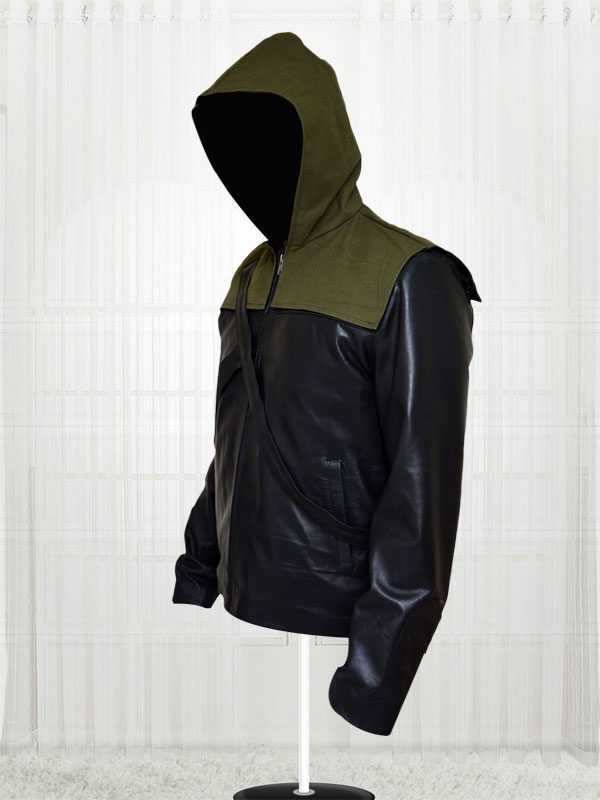 Stephen Amell Arrow Hoodie Jacket