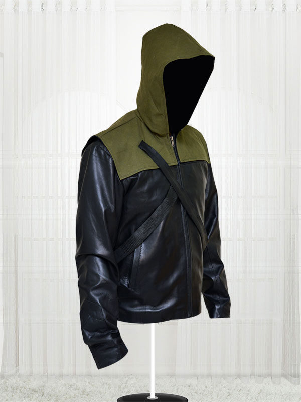 Stephen Amell Arrow Hoodie Jacket