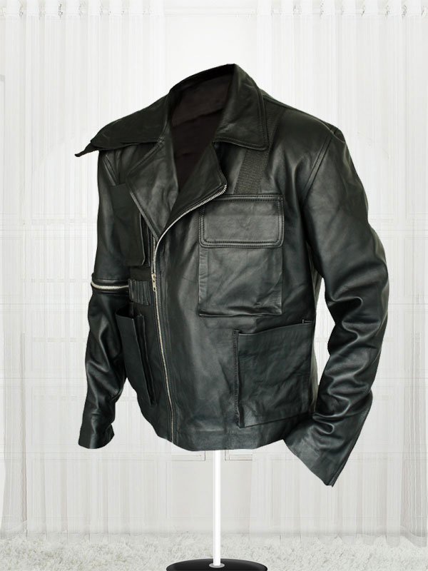 Tom Hardy Mad Max Fury Road Movie Black Leather Jacket