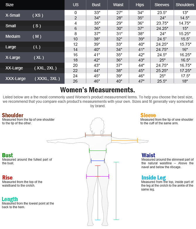 Diesel Size Chart