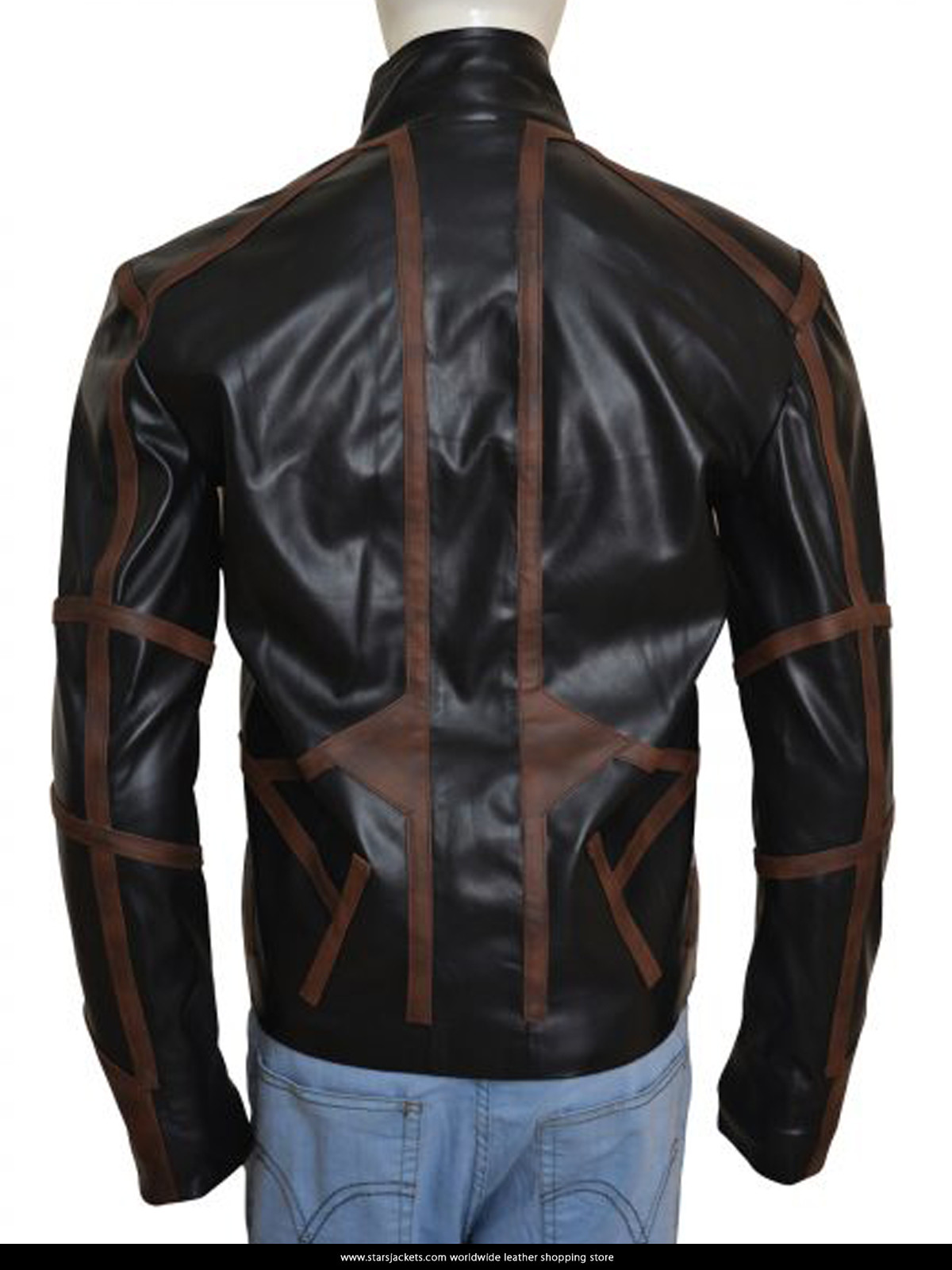Sebastian Stan Bucky Barnes Leather Jacket