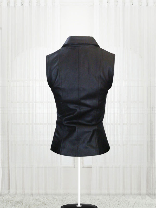 Shailene Woodley Leather Vest