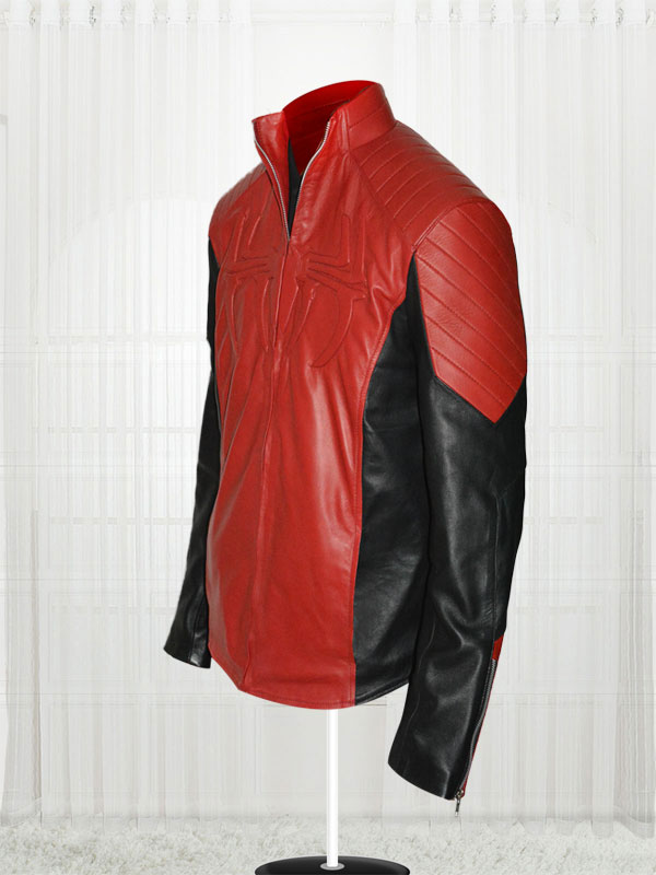Spiderman Red and Black Jacket