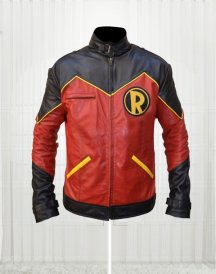 Superhero Robin Tim Drake Leather Jacket