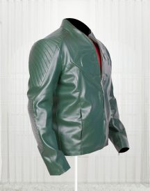 Supperman Green Leather Jackets