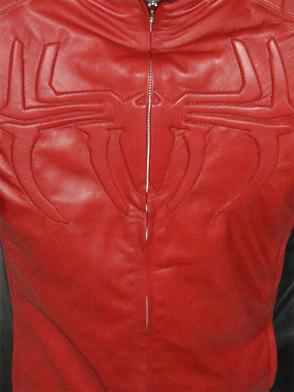 Spiderman Red and Black Jacket