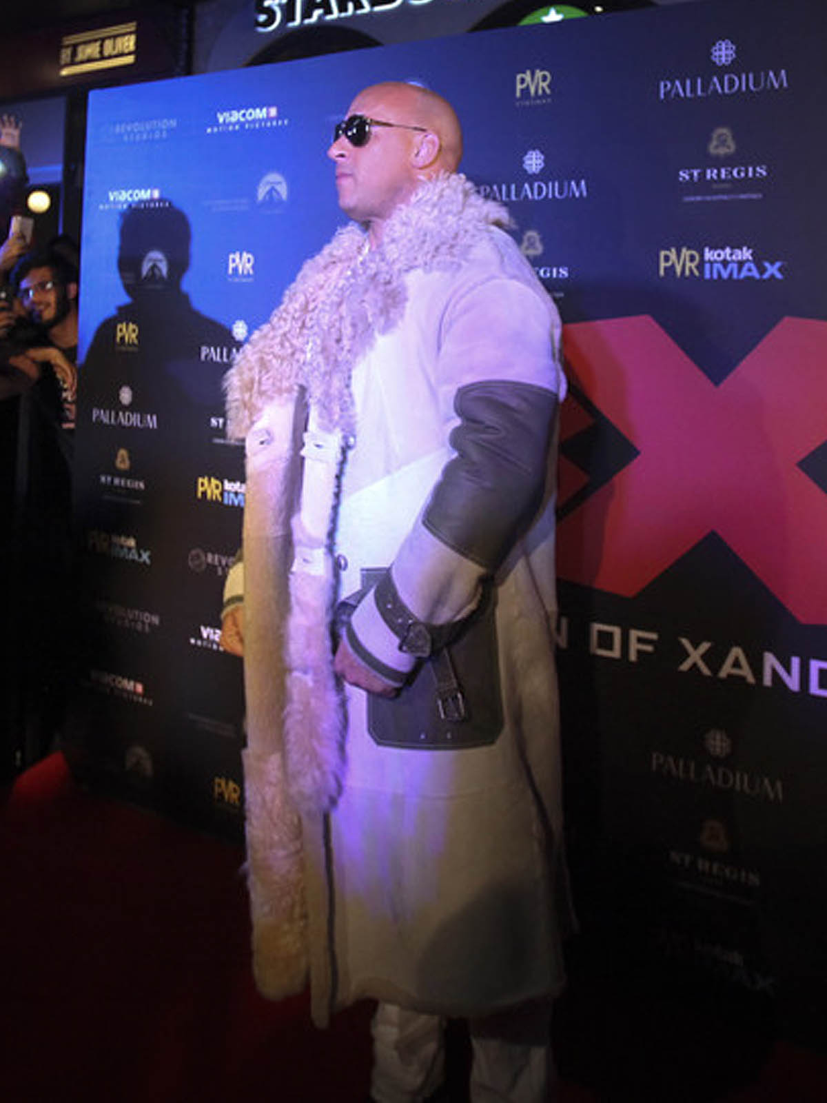 Mumbai Premiere Vin Diesel xXx Movie Fur Coats