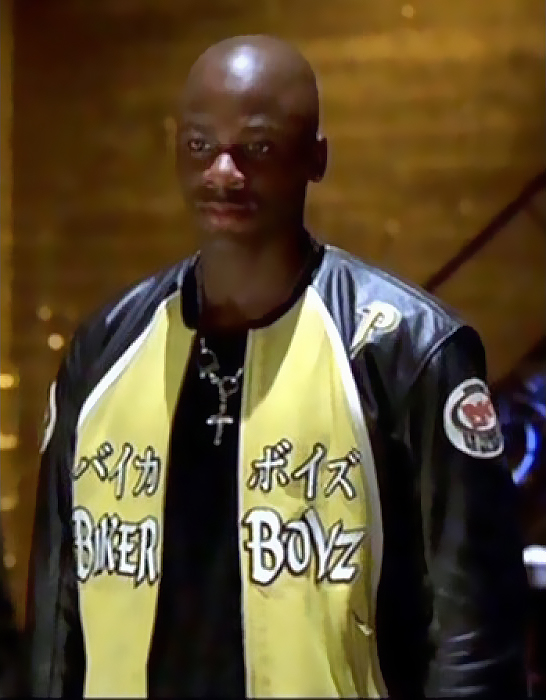 Biker Boyz 2003 Derek Luke Yellow Motorcycle Jacket
