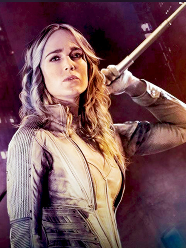 Caity Lotz Legends of Tomorrow Gray Coat