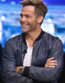 Chris Pine Star Trek Beyond Blue Jacket