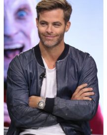 Chris Pine Star Trek Beyond Blue Jackets