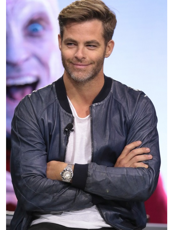 Chris Pine Star Trek Leather Jacket