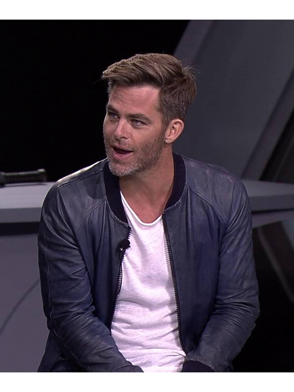 Chris Pine Star Trek Leather Jacket