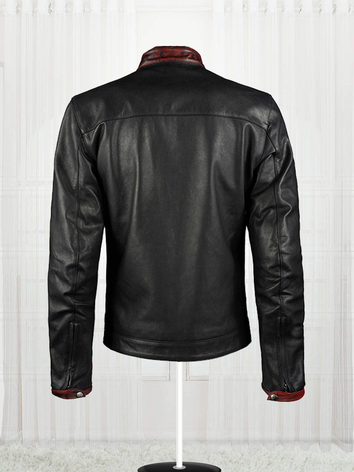 Crusader Dark Knight Thrix Leather Jacket