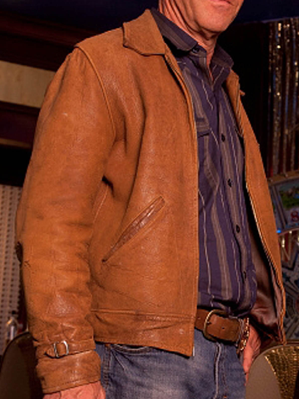 vegas tv series dennis quaid leather jacket stars jackets ralph men s coat size chart