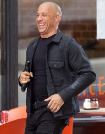 Fast 8 Dominic Toretto Vin Diesel Black Jackets