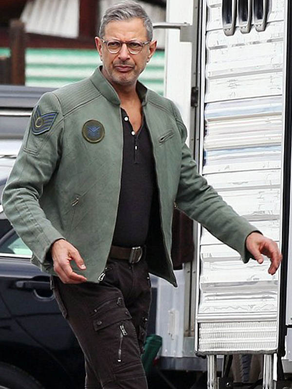 Independence Day Resurgence Jeff Goldblum Green Jacket