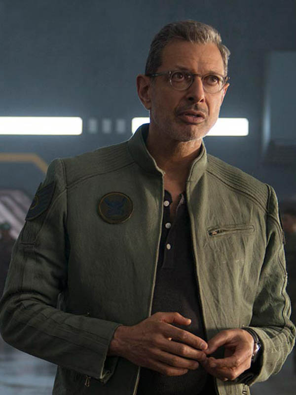 Independence Day Resurgence Jeff Goldblum Green Jacket